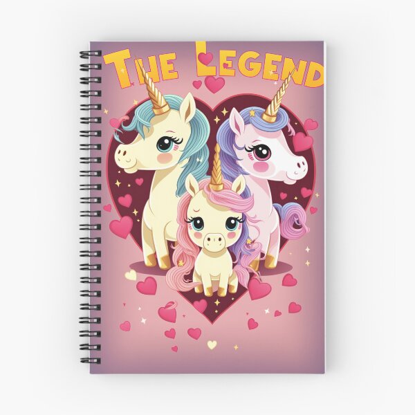 Item preview, The lovely kawaii unicorn familly : "The legend" designed and sold by popurbanart.