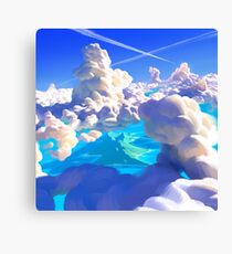 Ocean Clouds Canvas Print
