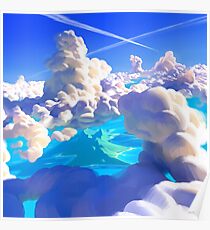 Ocean Clouds Poster