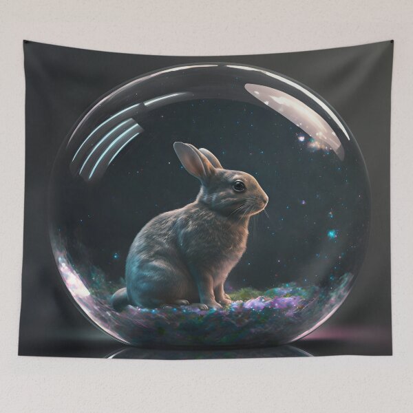 Item preview, Space Rabbit designed and sold by JaiKingsdale.