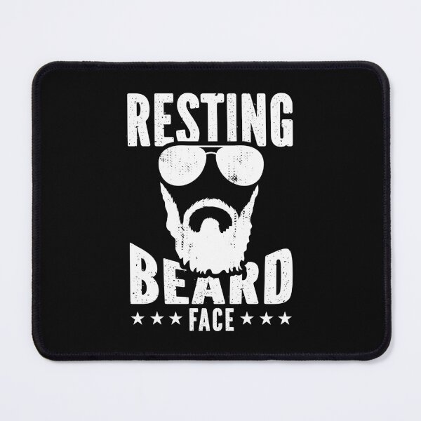 Item preview, Funny Resting Beard Face Beard Lovers Men Distressed designed and sold by Designer-Girl.