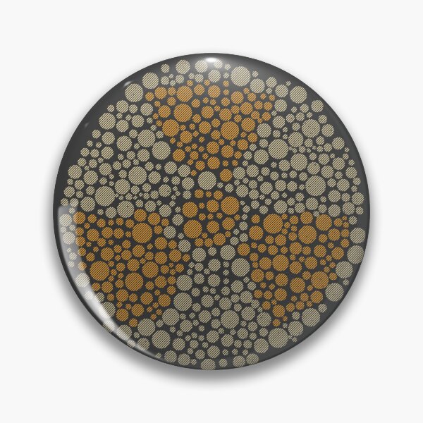 Item preview, Nuclear Symbol - Ishihara (Striped, Grunge) designed and sold by Patrick Watson.
