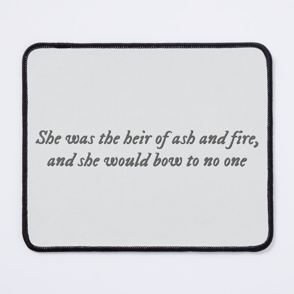 Item preview, Heir of Fire quote designed and sold by percqbeths.
