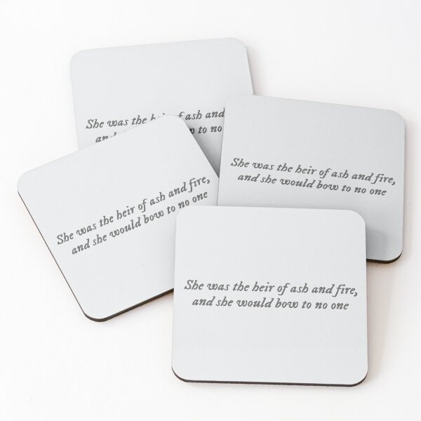 Item preview, Heir of Fire quote designed and sold by percqbeths.