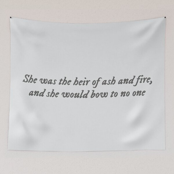 Item preview, Heir of Fire quote designed and sold by percqbeths.