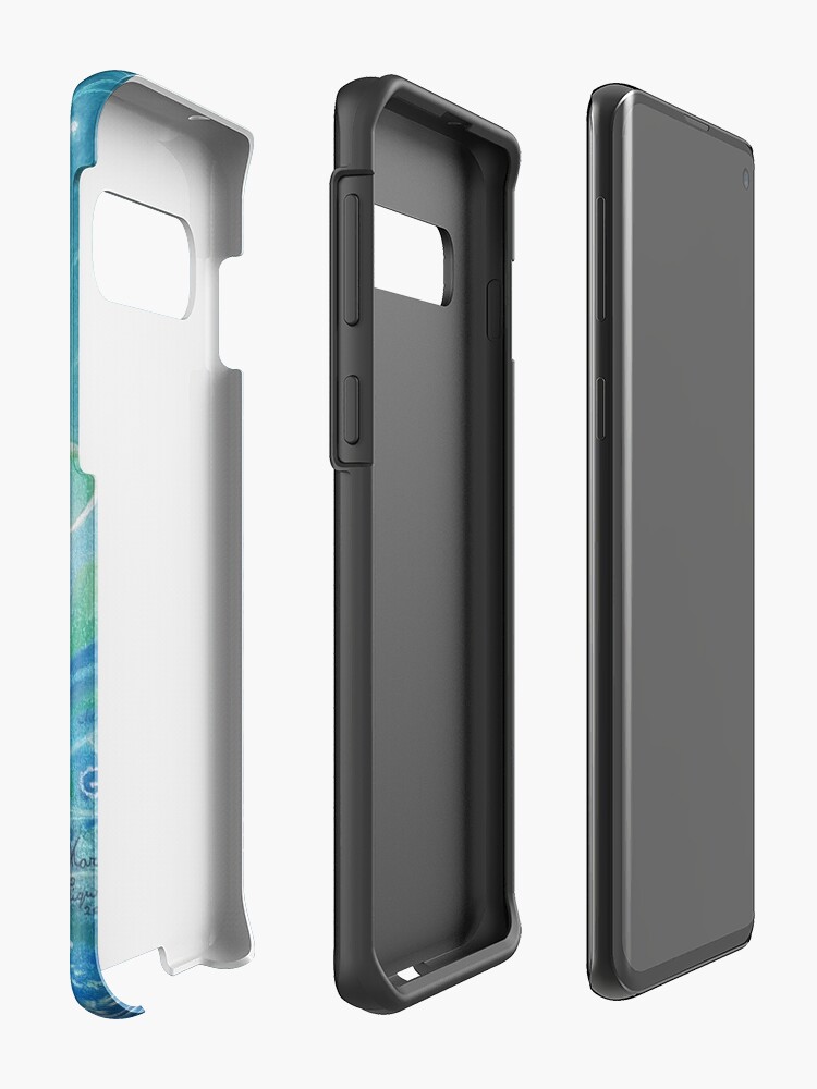 Alternate view of Cute dreaming deer by Maria Tiqwah Case & Skin for Samsung Galaxy