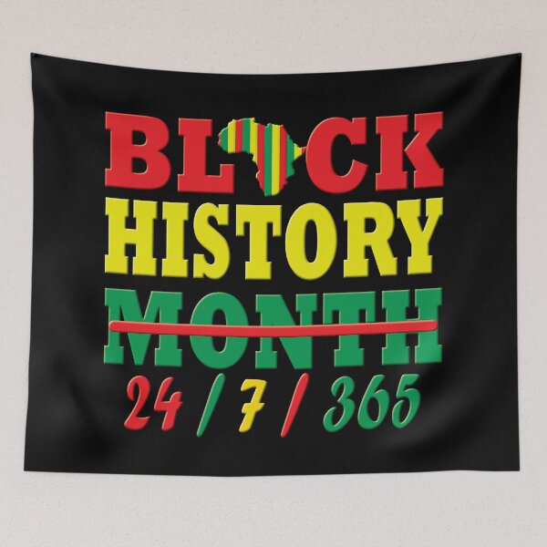Item preview, Black History Month 24/7/365 designed and sold by ELBERSAID.