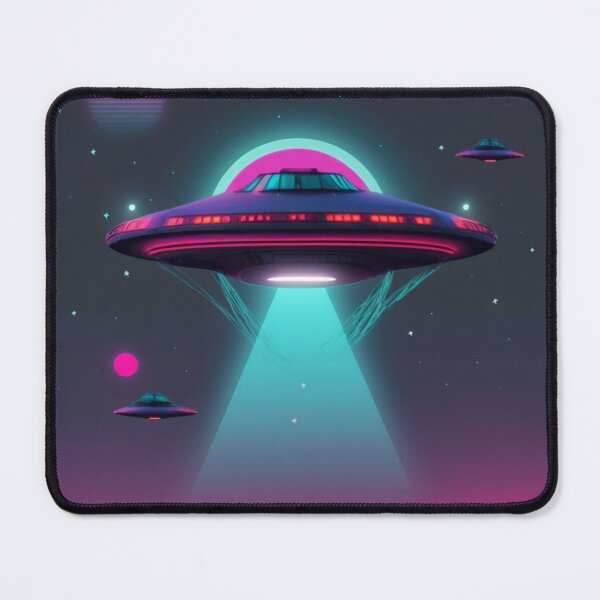 Item preview, Synthwave UFO designed and sold by RESToRAPTOR.