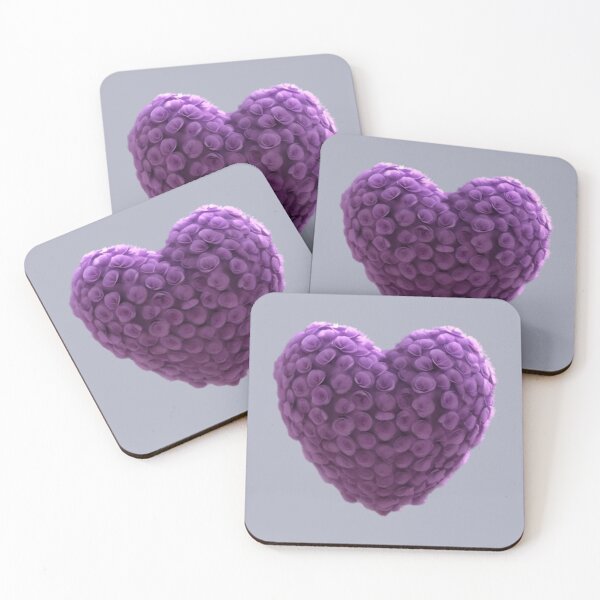 Item preview, Purple Flowers Heart designed and sold by Digiheart.