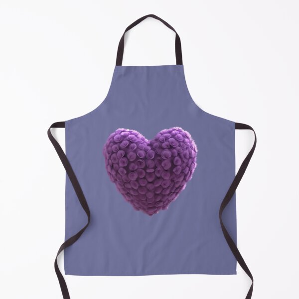 Item preview, Purple Flowers Heart designed and sold by Digiheart.