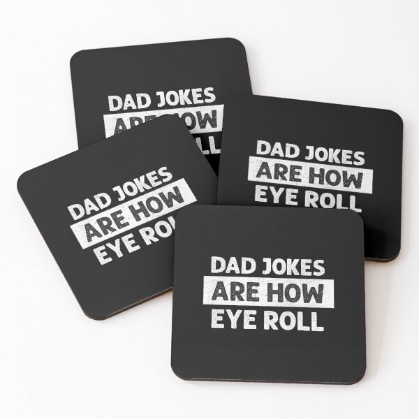 Item preview, Eye-Rolling Fun - Humorous Quote Design for Dads, dad jokes are how eye roll designed and sold by RedArtsDesign.