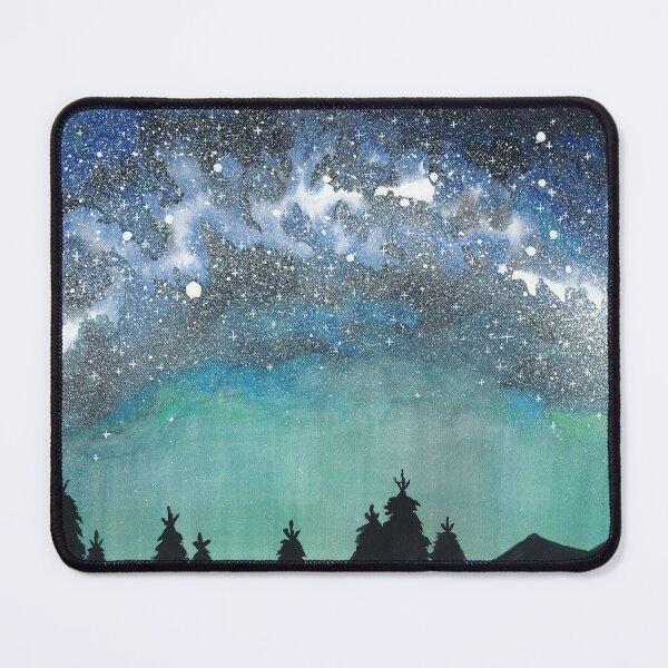 Item preview, Night Sky I ~ Watercolor space painting designed and sold by aurin.