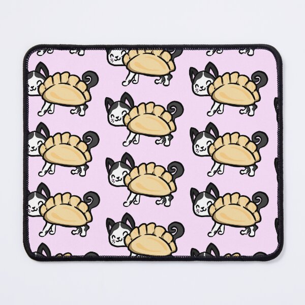 Item preview, Cute Dumpling Cat / Cartoon Animal & Food Illustration designed and sold by impressionofmel.