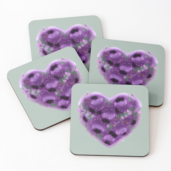 Artikelvorschau, Purple Bouquet Heart entworfen und verkauft von Digiheart.