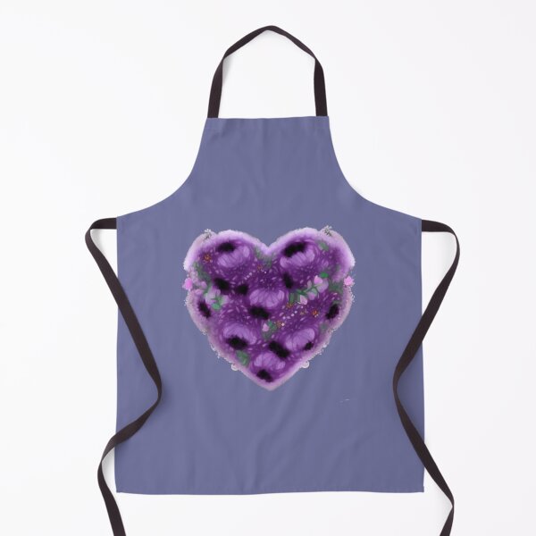 Artikelvorschau, Purple Bouquet Heart entworfen und verkauft von Digiheart.