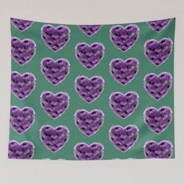Artikelvorschau, Purple Bouquet Heart entworfen und verkauft von Digiheart.