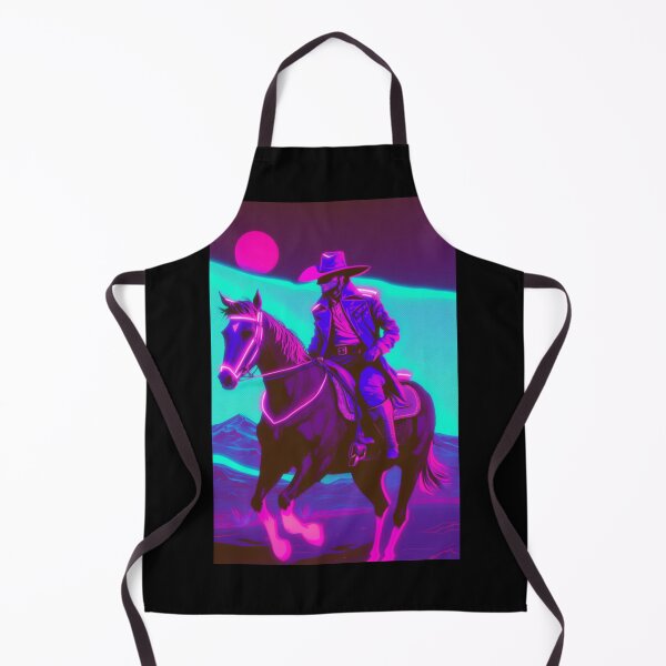 Item preview, Synthwave cowboy designed and sold by RESToRAPTOR.