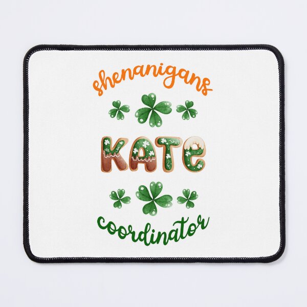 Aperçu de l'œuvre St. Patrick's Day - Shenanigans Coordinator - Personalized - Kate créée et vendue par TasimaDesign.