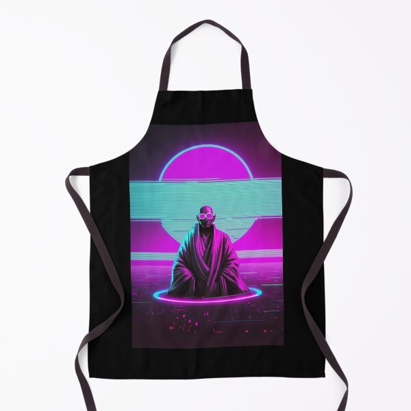 Item preview, Synthwave monk designed and sold by RESToRAPTOR.