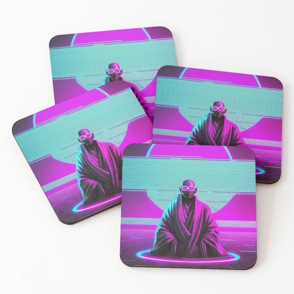 Item preview, Synthwave monk designed and sold by RESToRAPTOR.