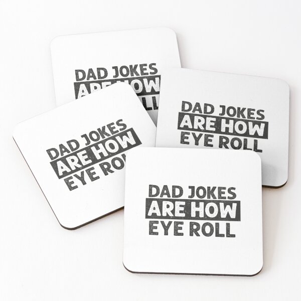 Item preview, Dad Jokes Never Get Old - Playful and Witty Quote Design, dad jokes are how eye roll designed and sold by RedArtsDesign.