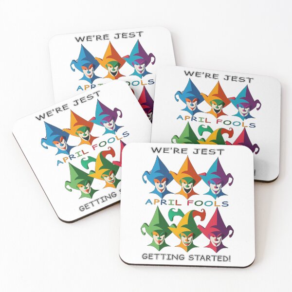 Aperçu de l'œuvre Nous commençons Jest - An April Fools Design créée et vendue par Mindful-Designs.