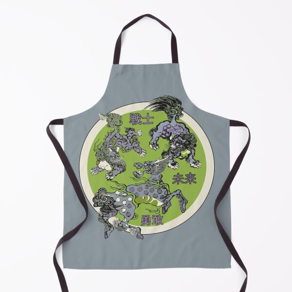 Item preview, Great Vintage Japanese Mythical Creatures Illustration designed and sold by TrulyEpoque.