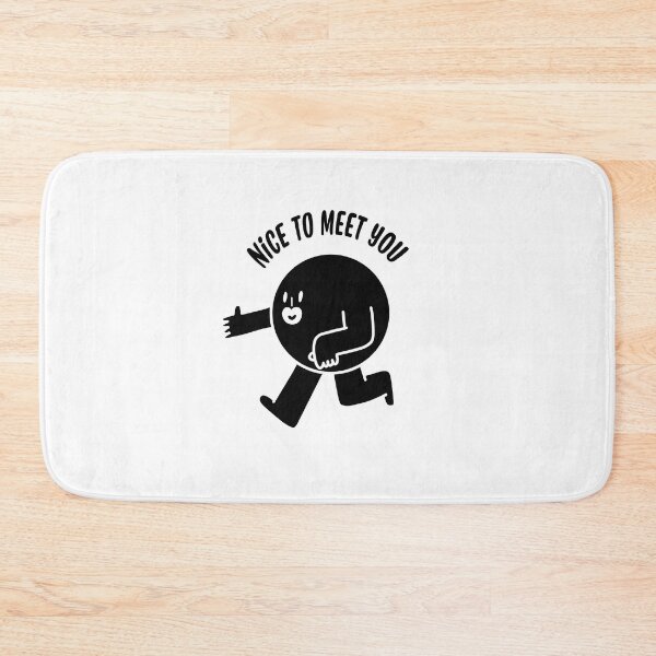 Item preview, Greetings: A Friendly Handshake - Black designed and sold by MalaloStudio.