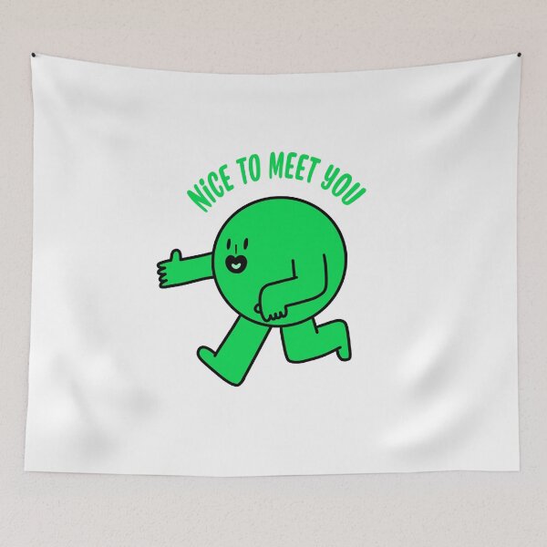 Item preview, Greetings: A Friendly Handshake - Green designed and sold by MalaloStudio.