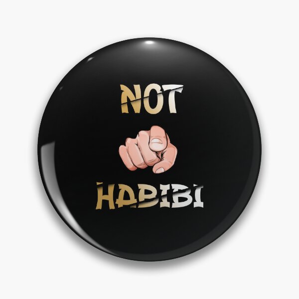 Item preview, not your habibi design ar t-shirts designed and sold by Osama Abdelgalil.