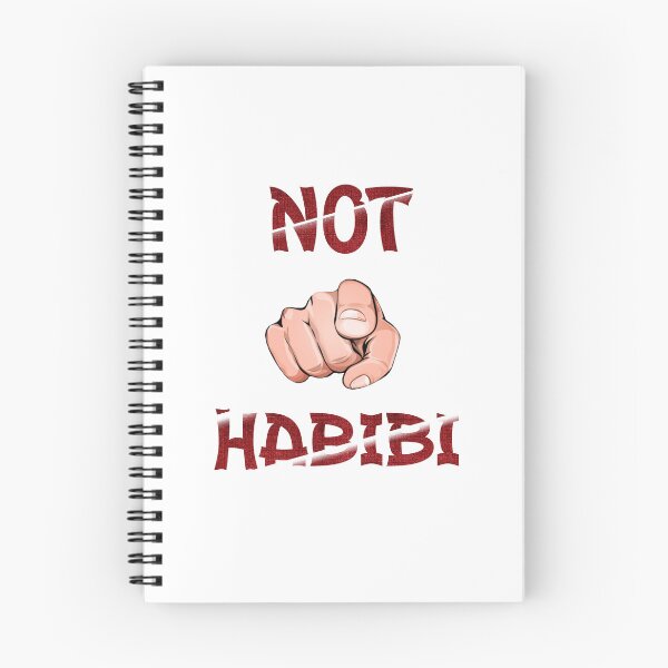 Item preview, not your habibi design ar t-shirts designed and sold by Osama Abdelgalil.