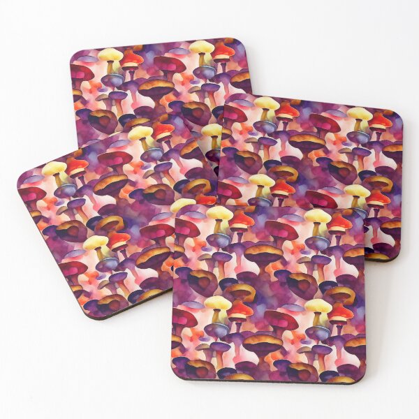 Item preview, Vegan People Life Mushroom Pattern designed and sold by Omni ⭐⭐⭐⭐⭐.
