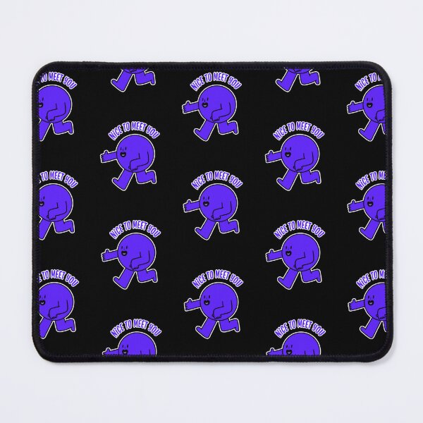 Item preview, Greetings: A Friendly Handshake - Purple Blue designed and sold by MalaloStudio.