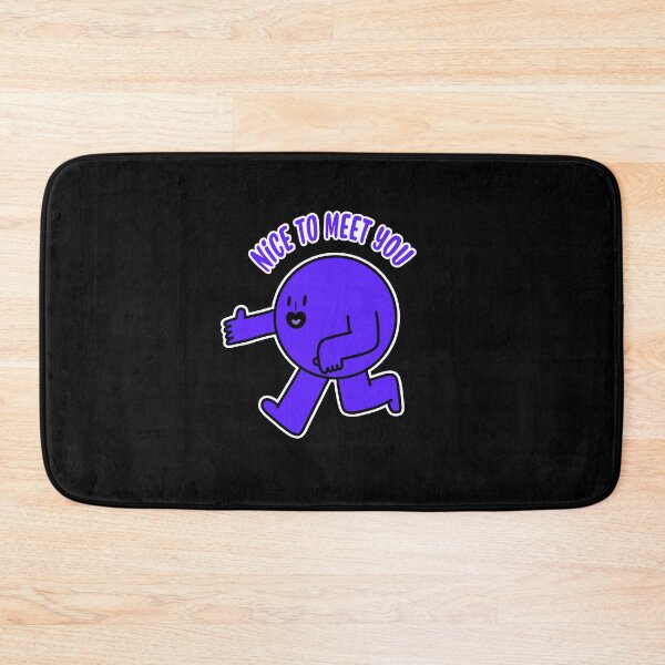 Item preview, Greetings: A Friendly Handshake - Purple Blue designed and sold by MalaloStudio.