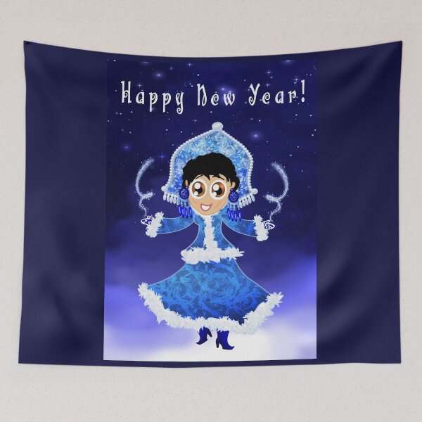 Item preview, Cassandra the Snegurochka. New Year. Winter Holidays designed and sold by NorroenDyrd.
