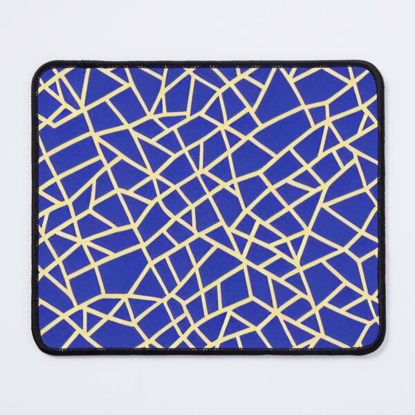 Item preview, Gold blue pattern designed and sold by Monlin.