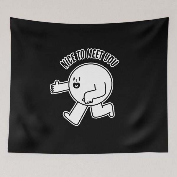 Item preview, Greetings: A Friendly Handshake - White designed and sold by MalaloStudio.
