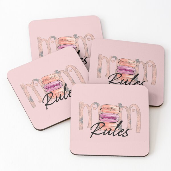 Item preview, Mum rules with macaroons designed and sold by CharlieCreates.