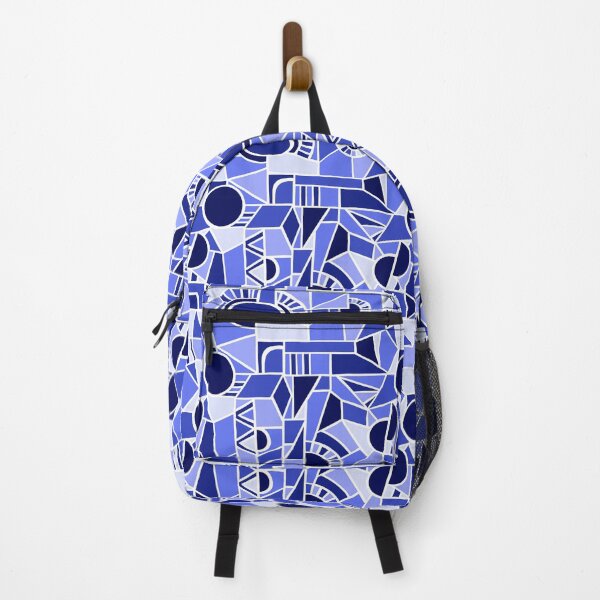 Artikelvorschau, Blue Quirky Shaped Geometric Patterns entworfen und verkauft von SemDesigns1.