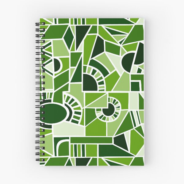 Item preview, Green Quirky Shaped Geometric Patterns designed and sold by SemDesigns1.