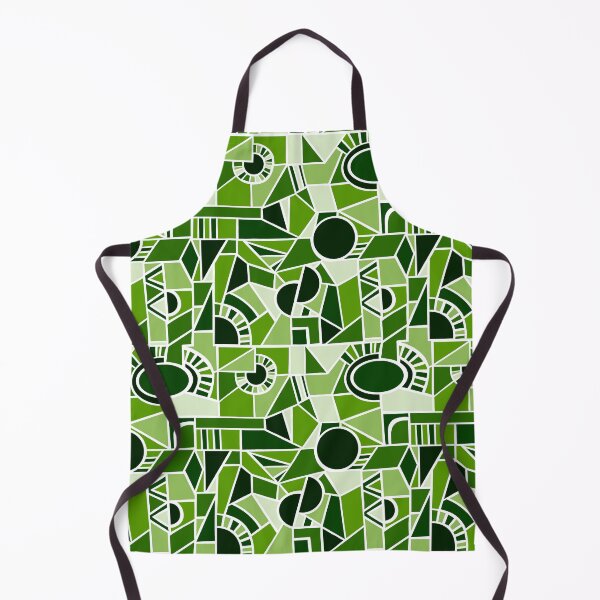 Artikelvorschau, Green Quirky Shaped Geometric Patterns entworfen und verkauft von SemDesigns1.
