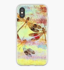 Mauritius Vintage Dragonflies Colours S iPhone Case