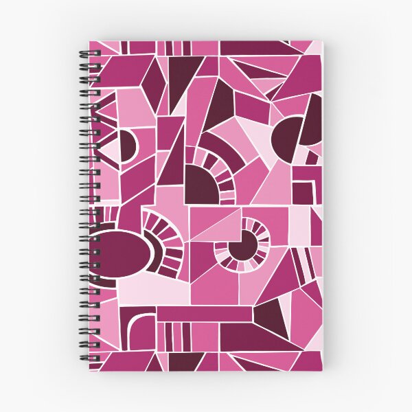 Item preview, Pink Quirky Shaped Geometric Patterns designed and sold by SemDesigns1.