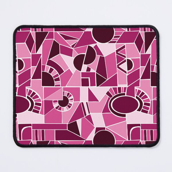 Artikelvorschau, Pink Quirky Shaped Geometric Patterns entworfen und verkauft von SemDesigns1.