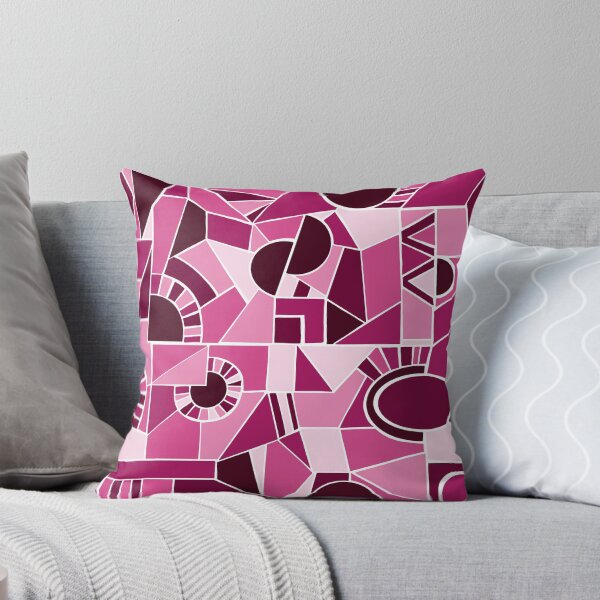 Artikelvorschau, Pink Quirky Shaped Geometric Patterns entworfen und verkauft von SemDesigns1.