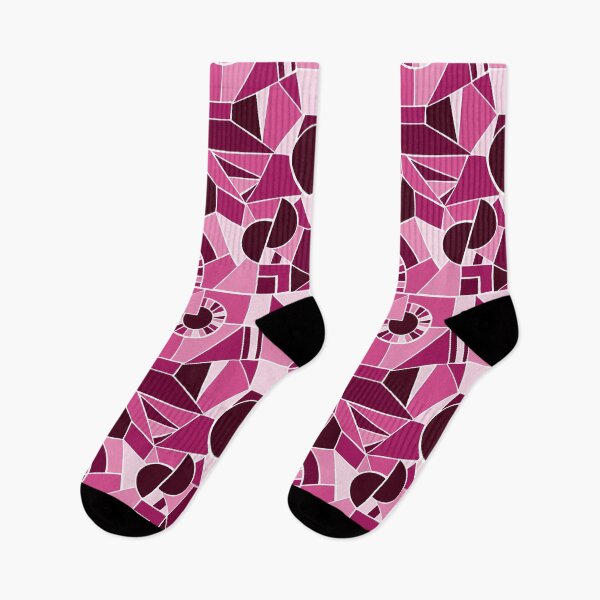 Artikelvorschau, Pink Quirky Shaped Geometric Patterns entworfen und verkauft von SemDesigns1.
