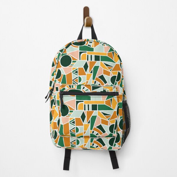Artikelvorschau, Autumn - Green, Orange and Yellow Quirky Shaped Geometric Patterns entworfen und verkauft von SemDesigns1.