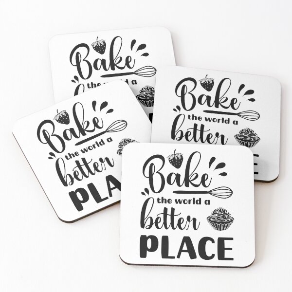 Item preview, Bake the world a better place black note designed and sold by camelsvg.