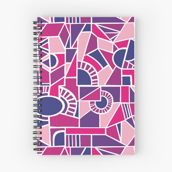 Item preview, Pinks and Purples - Quirky Shaped Geometric Patterns designed and sold by SemDesigns1.