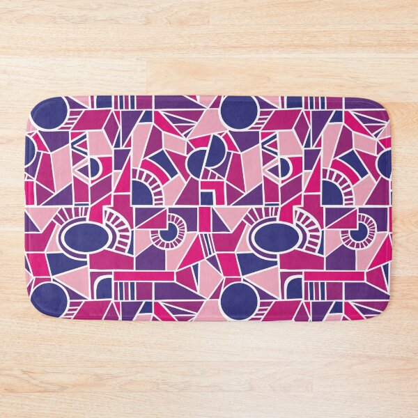 Artikelvorschau, Pinks and Purples - Quirky Shaped Geometric Patterns entworfen und verkauft von SemDesigns1.